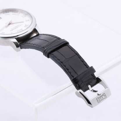 Chopard L.U.C 1937 Classic 168544-3002 42mm White Dial and Steel x Leather Watch
