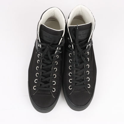Baskets Louis Vuitton Damier Nylon en cuir de veau Sprinter noires, pointure 42,5