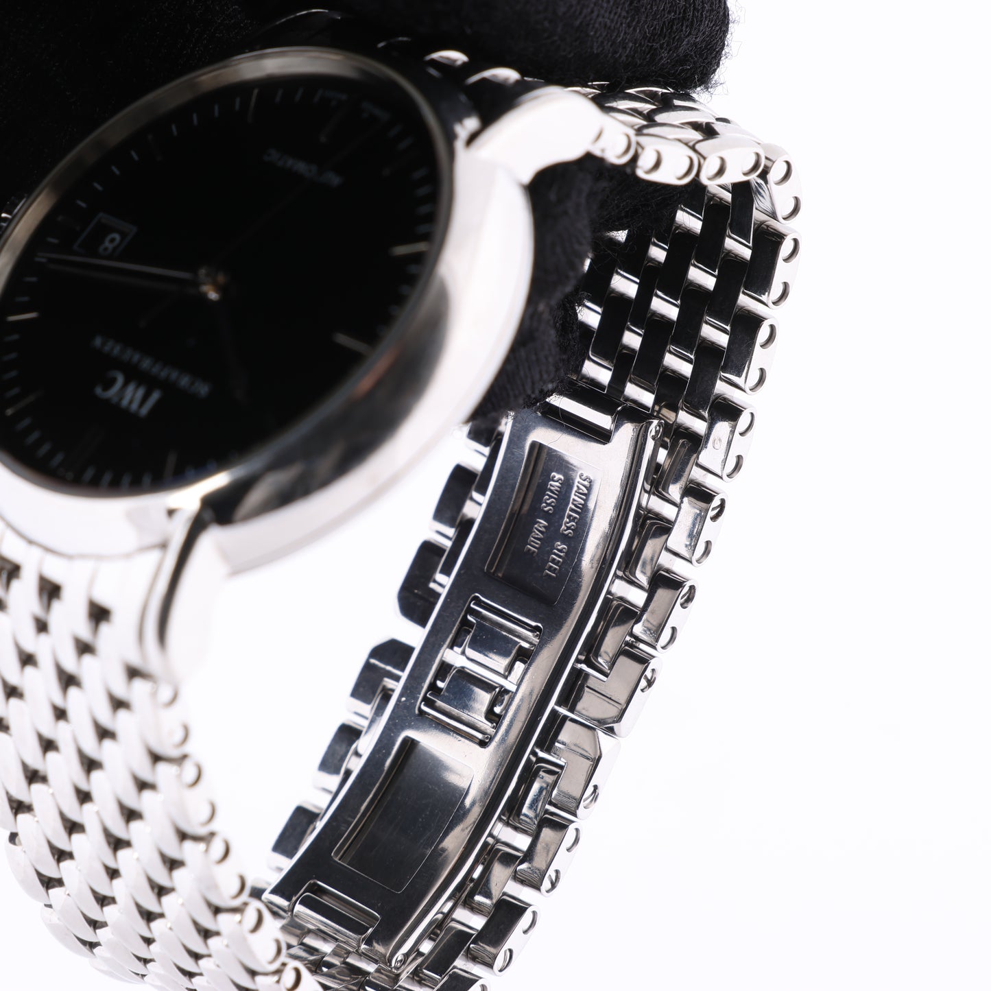 IWC Portofino IW353306 3094509 SS AT Black Dial Watch