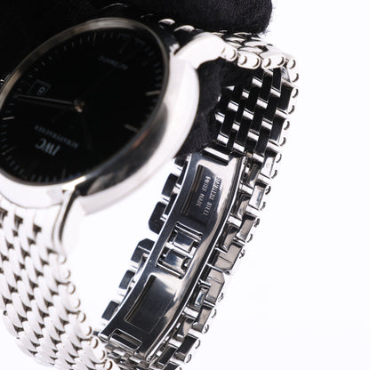 IWC Portofino IW353306 3094509 SS AT Black Dial Watch