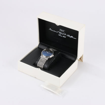IWC Portofino IW353306 3094509 SS AT Black Dial Watch