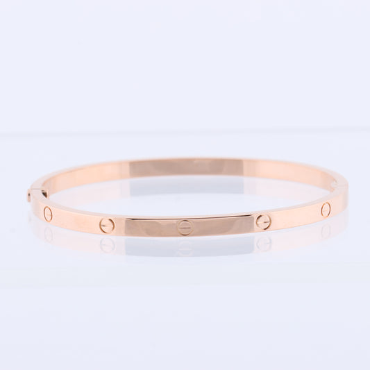 Cartier Love SM Bracelet 750(PG) 16.8g 16