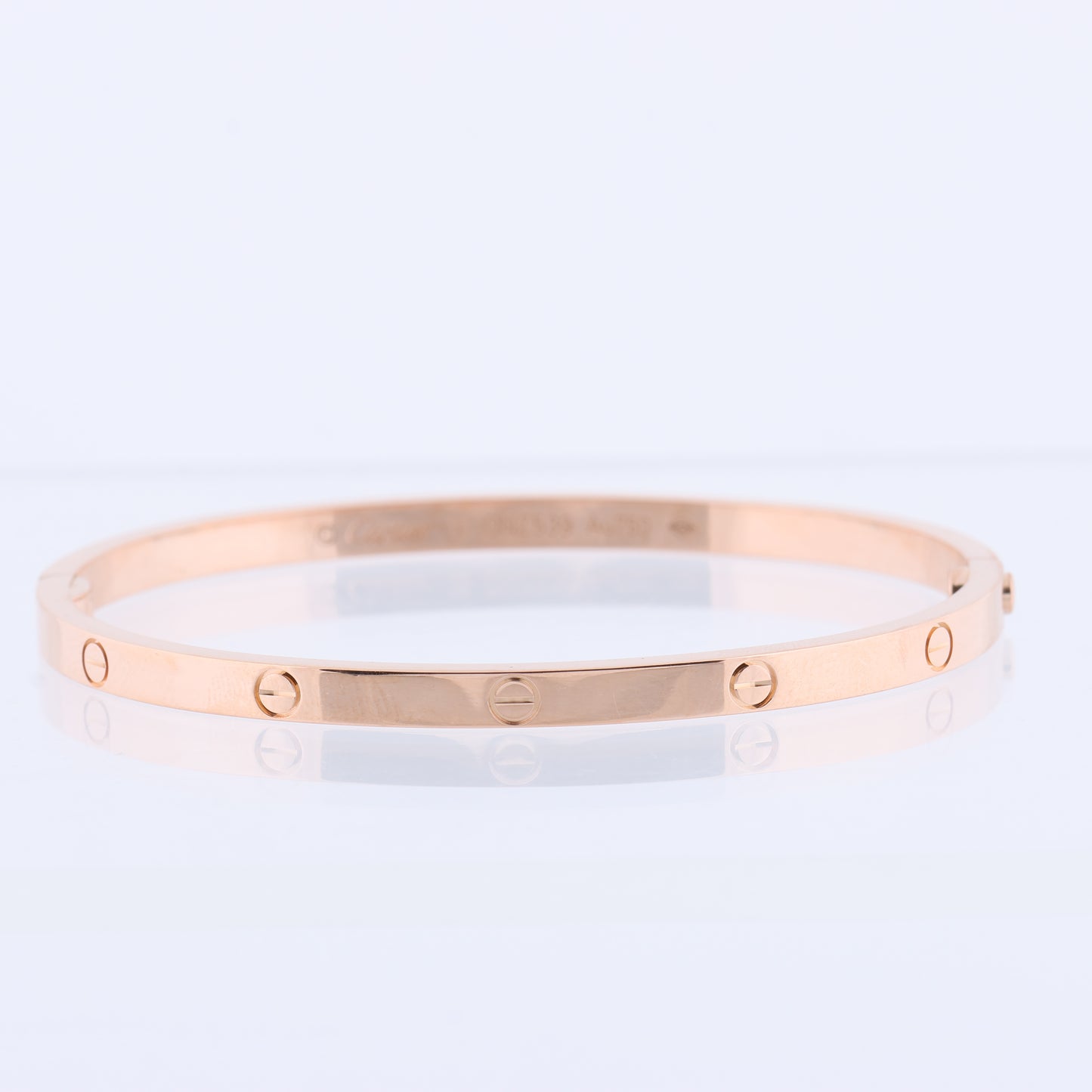 Cartier Love SM Bracelet 750(PG) 16.8g 16