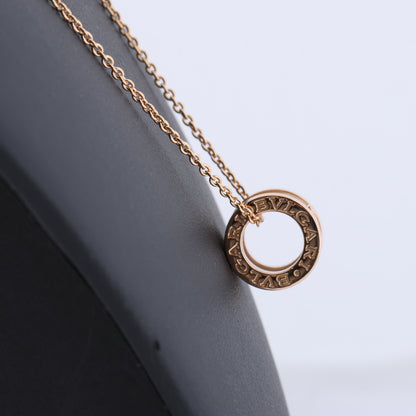 Bvlgari B.Zero 1 Necklace 750 (PG) × Ceramic 12.1g 346082