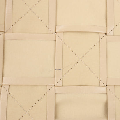 Bottega Veneta Maxi Intrecciato Cassette Sac à bandoulière en cuir en beige