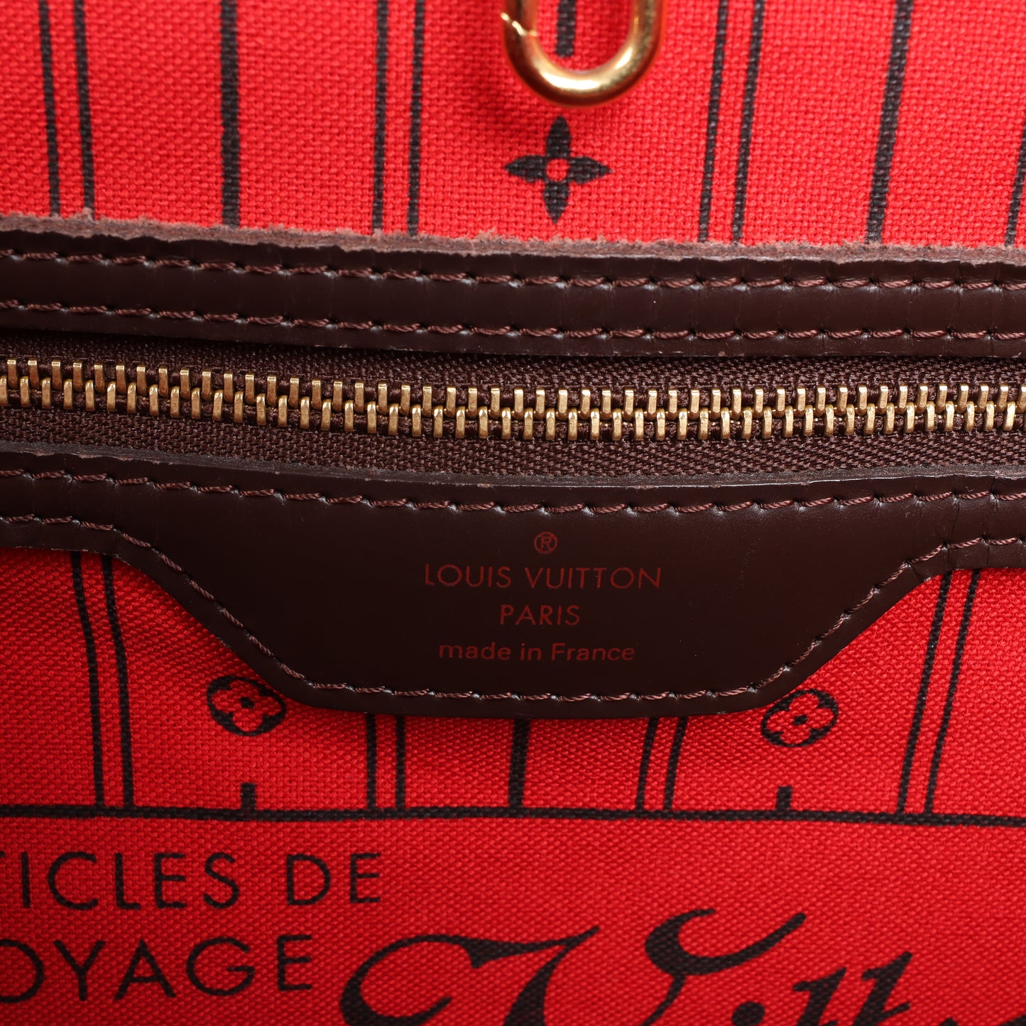 Louis Vuitton Damier Ebene Neverfull MM Umhängetasche N51105