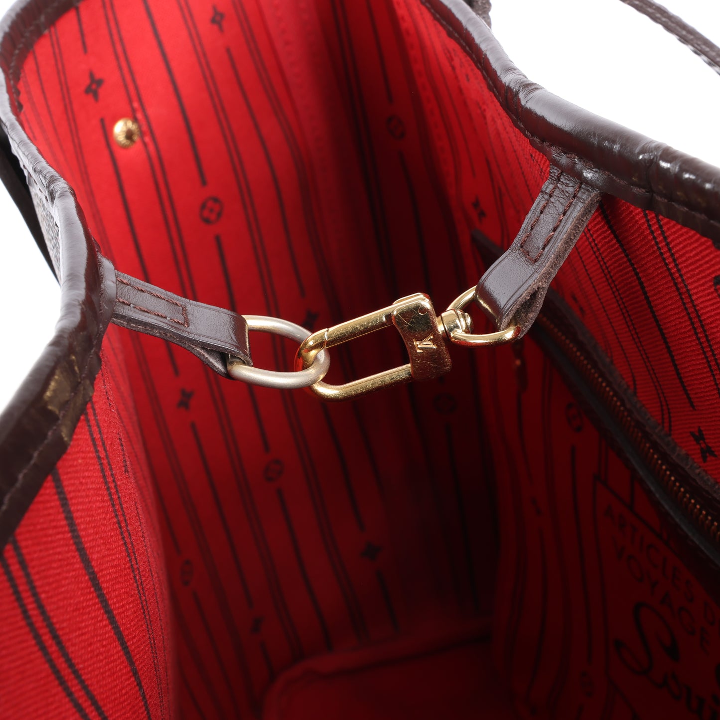 Louis Vuitton Damier Ebene Neverfull MM Umhängetasche N51105
