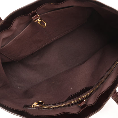 Louis Vuitton Monogramm Vernis Wilshire MM Handtasche in Amarante