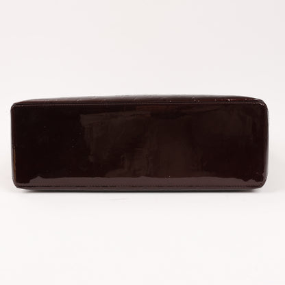 Louis Vuitton Monogramm Vernis Wilshire MM Handtasche in Amarante