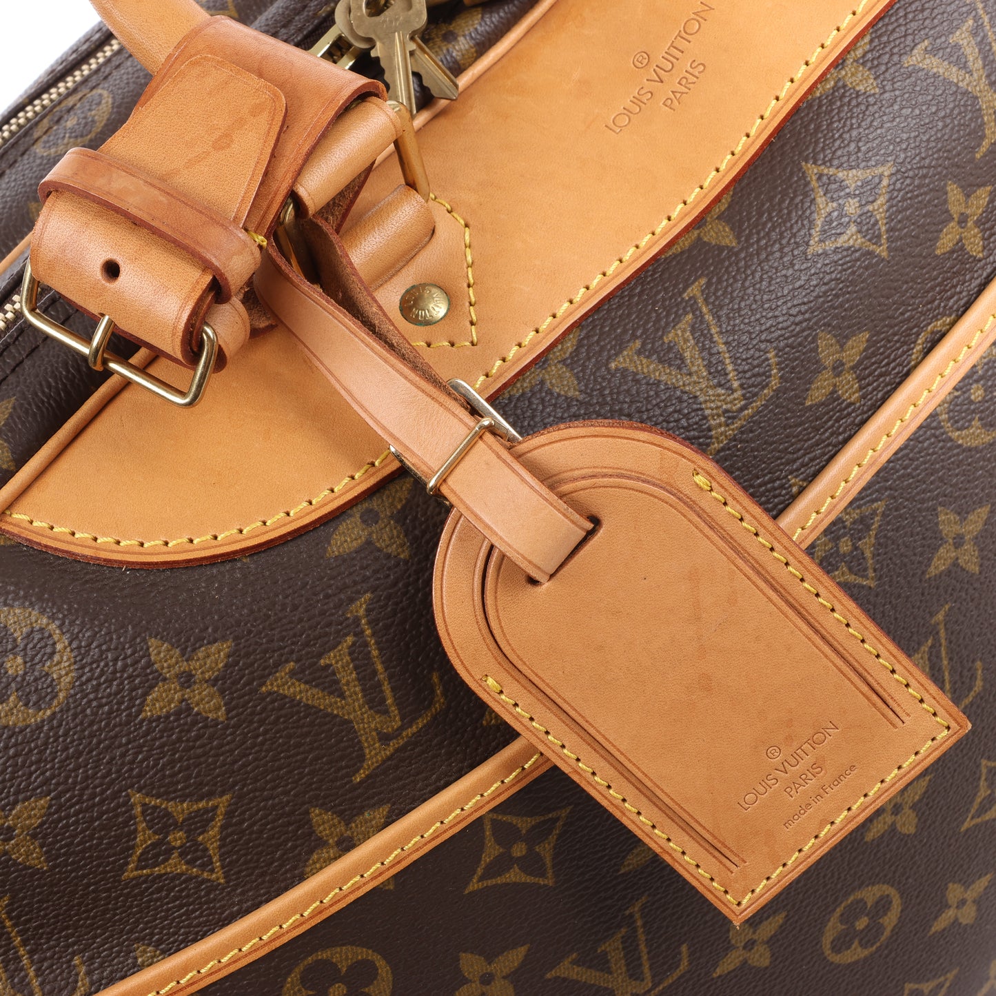 Louis Vuitton Monogram Canvas Alize 2 Poches Reisetasche M41399