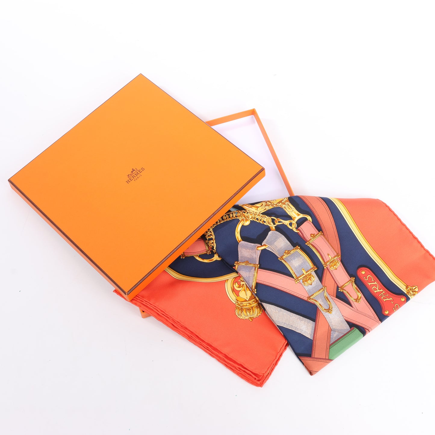 Hermès Carré 90 "Cavalcador" Seidenschal