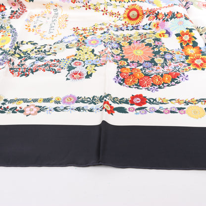Hermès Carré 90 Seidenschal „BRIDES DE GALA EN FLEUR“.