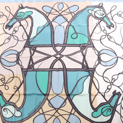 Hermès Carré 90 „Coup De Fouet“ Seidenschal