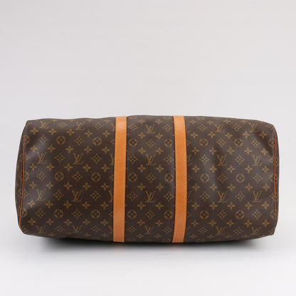 Louis Vuitton Monogram Canvas Keepall 55 Travel Bag M41424