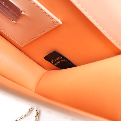 BVLGARI Serpenti Schultertasche aus Leder mit Kette in Rosa
