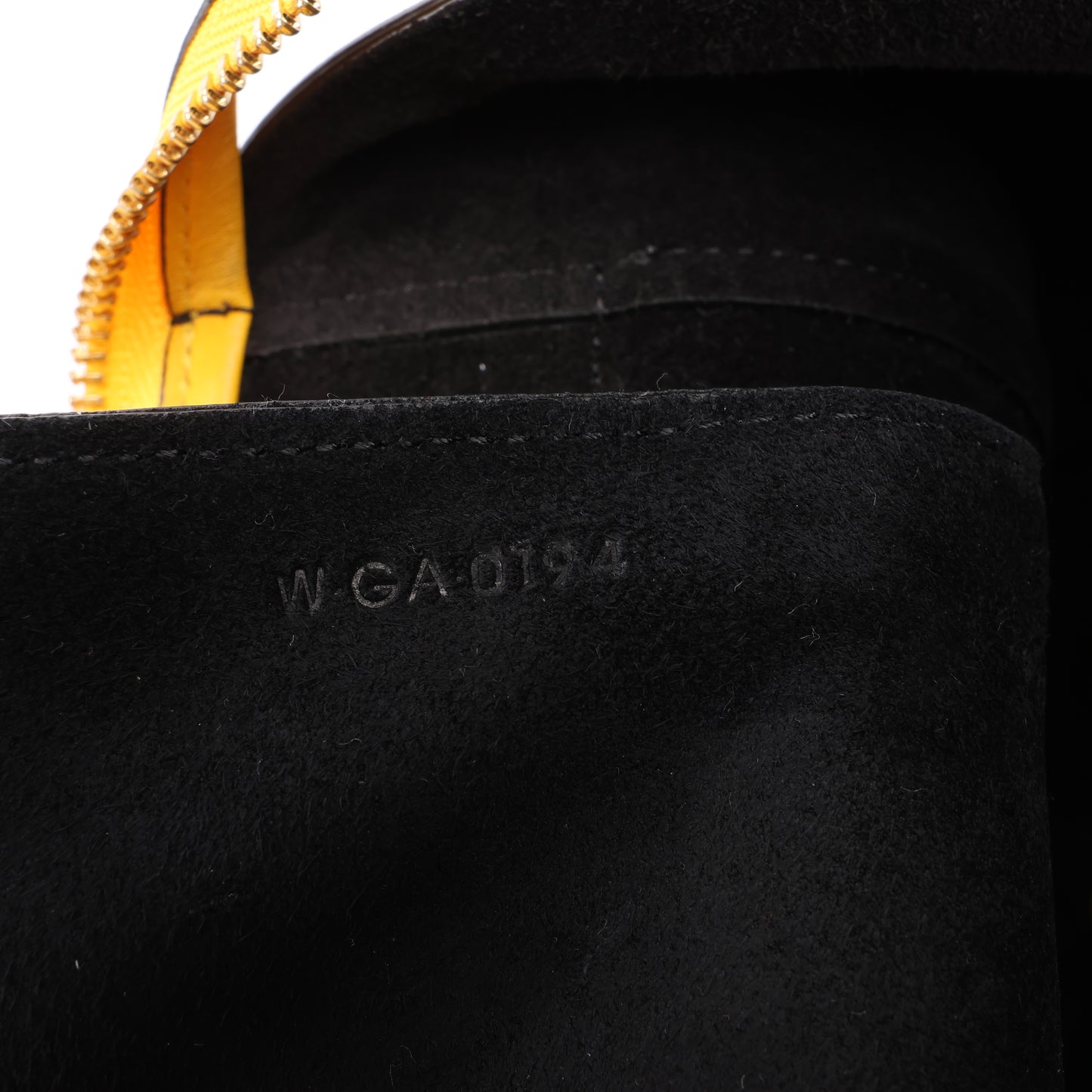 CELINE – 2-Wege-Handtasche aus glattem Kalbsleder in Gelb