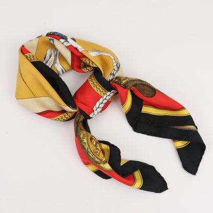 Hermès Carré 90 "GRAND APPARAT" 100% Silk Scarf
