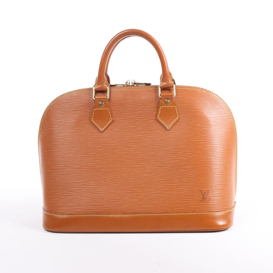 Louis Vuitton Alma PM Handtasche aus Epi-Leder in Rot