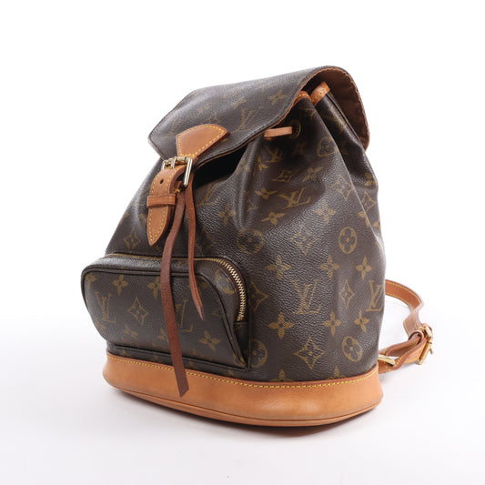 Louis Vuitton Monogram Toile Montsouris Vintage MM Sac à dos M51136