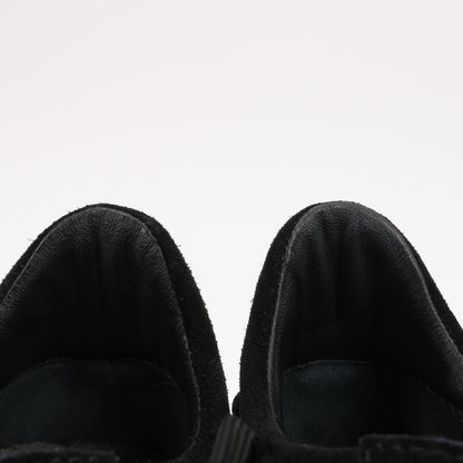 CHANEL Camelia Lace x Wildleder Sneakers in Schwarz G34815, Größe 37