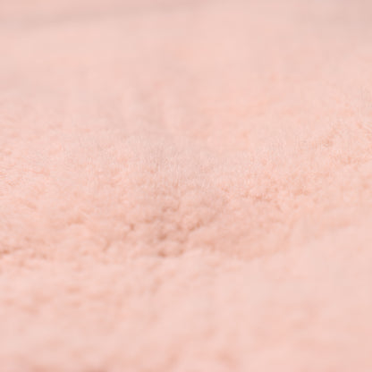 Escada Pink Mink Fur Coat, Size 38