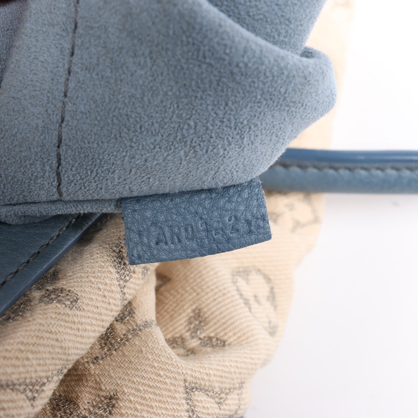 Louis Vuitton Monogram Denim Speedy Round GM