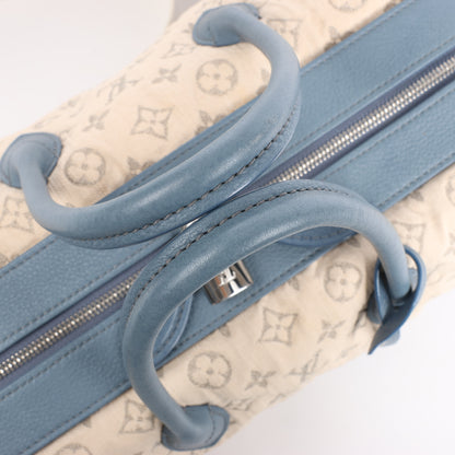 Louis Vuitton Monogram Denim Speedy Round GM