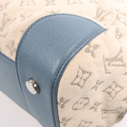 Louis Vuitton Monogram Denim Speedy Round GM