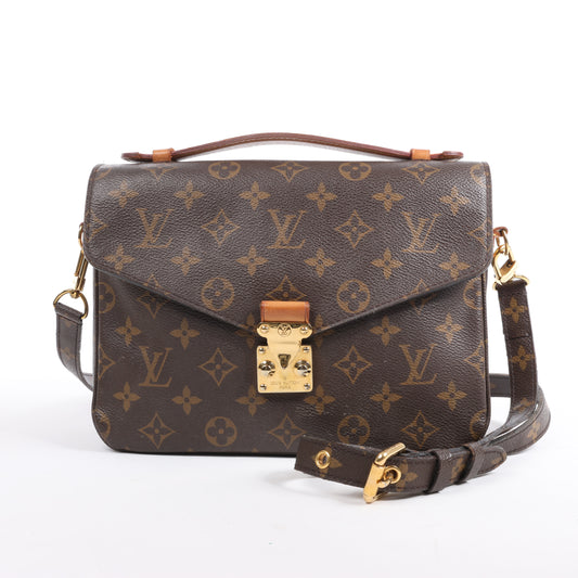 Louis Vuitton Monogramm Pochette Metis Handtasche M40780