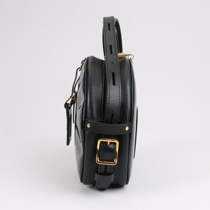 Louis Vuitton Boite Chapeau Souple Vernis Leder Umhängetasche in Schwarz M53999