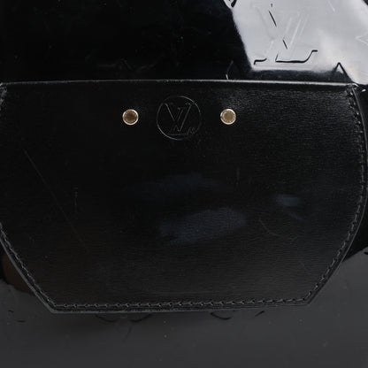 Louis Vuitton Boite Chapeau Souple Vernis Leder Umhängetasche in Schwarz M53999