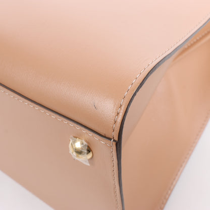 Delvaux Brillant MM Leder 2Way Handtasche in Beige