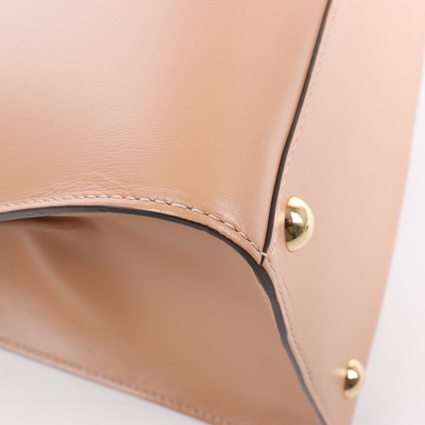 Delvaux Brillant MM Leder 2Way Handtasche in Beige