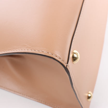 Delvaux Brillant MM Leder 2Way Handtasche in Beige