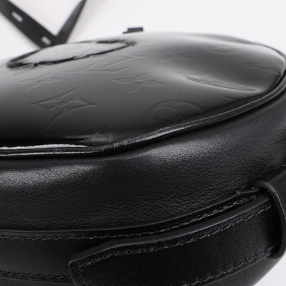 Louis Vuitton Boite Chapeau Souple Vernis Leder Umhängetasche in Schwarz M53999