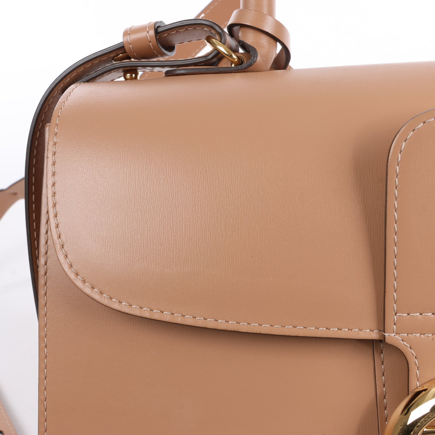 Delvaux Brillant MM Leder 2Way Handtasche in Beige