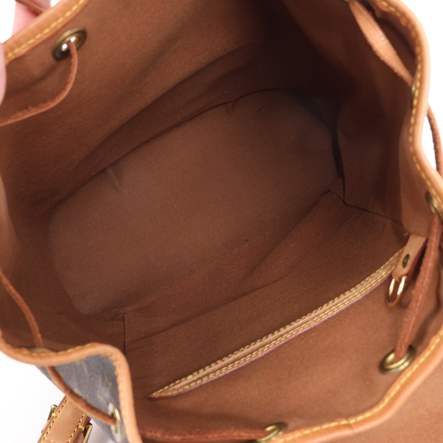 Louis Vuitton Monogramm Canvas Montsouris Vintage MM Rucksack M51136