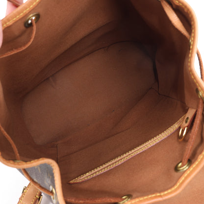 Louis Vuitton Monogramm Canvas Montsouris Vintage MM Rucksack M51136