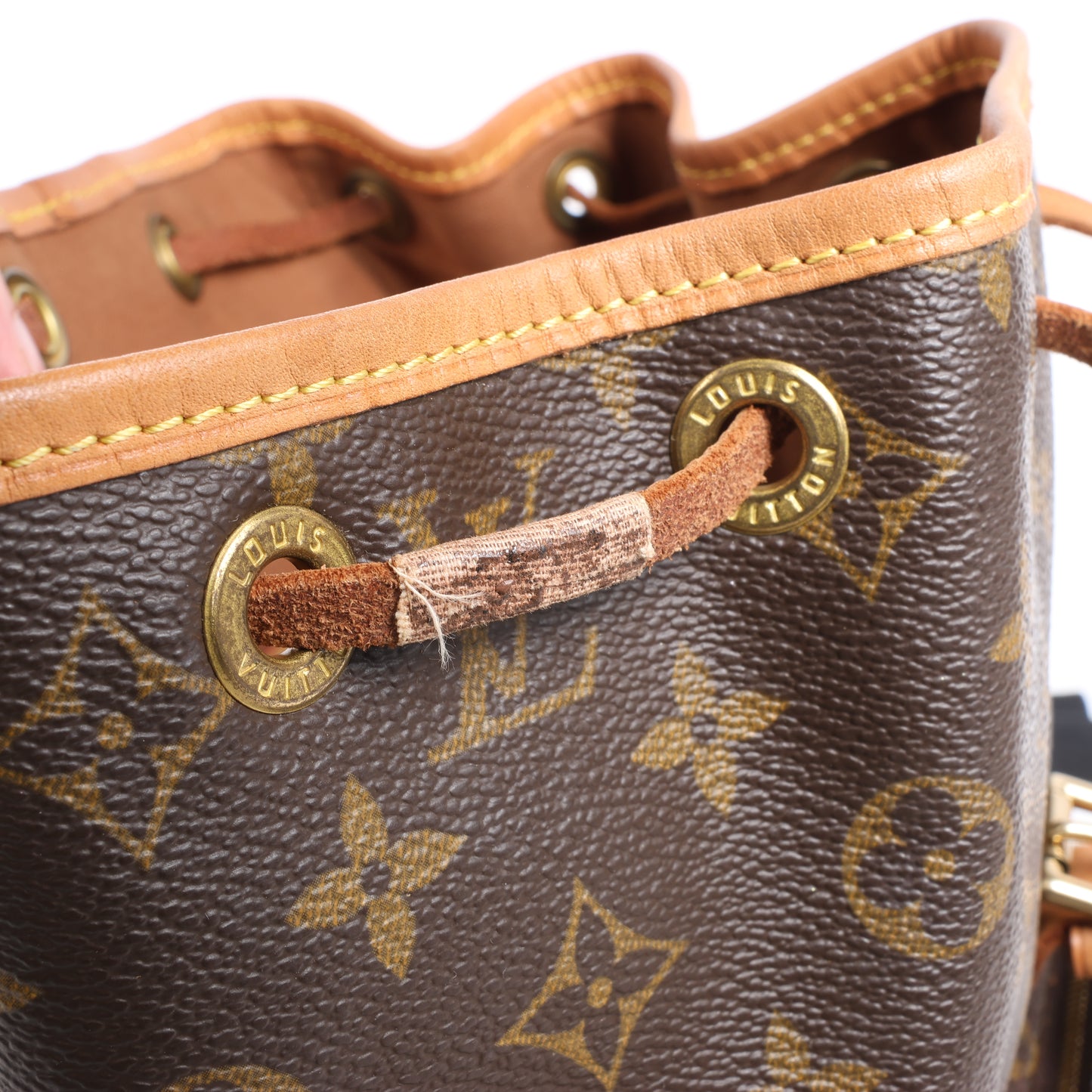 Louis Vuitton Monogramm Canvas Montsouris Vintage MM Rucksack M51136