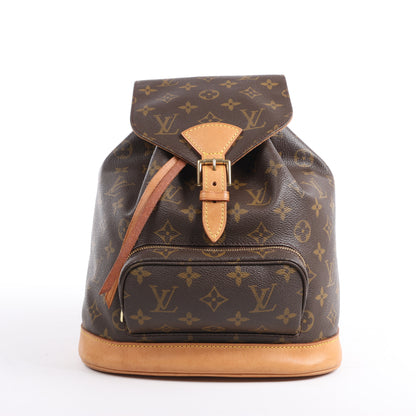 Louis Vuitton Monogramm Canvas Montsouris Vintage MM Rucksack M51136