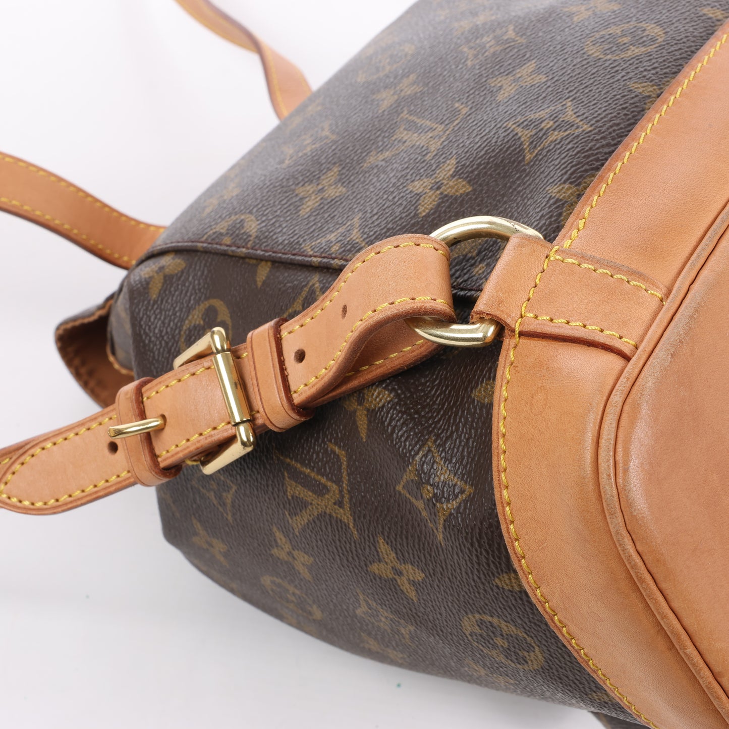 Louis Vuitton Monogramm Canvas Montsouris Vintage MM Rucksack M51136