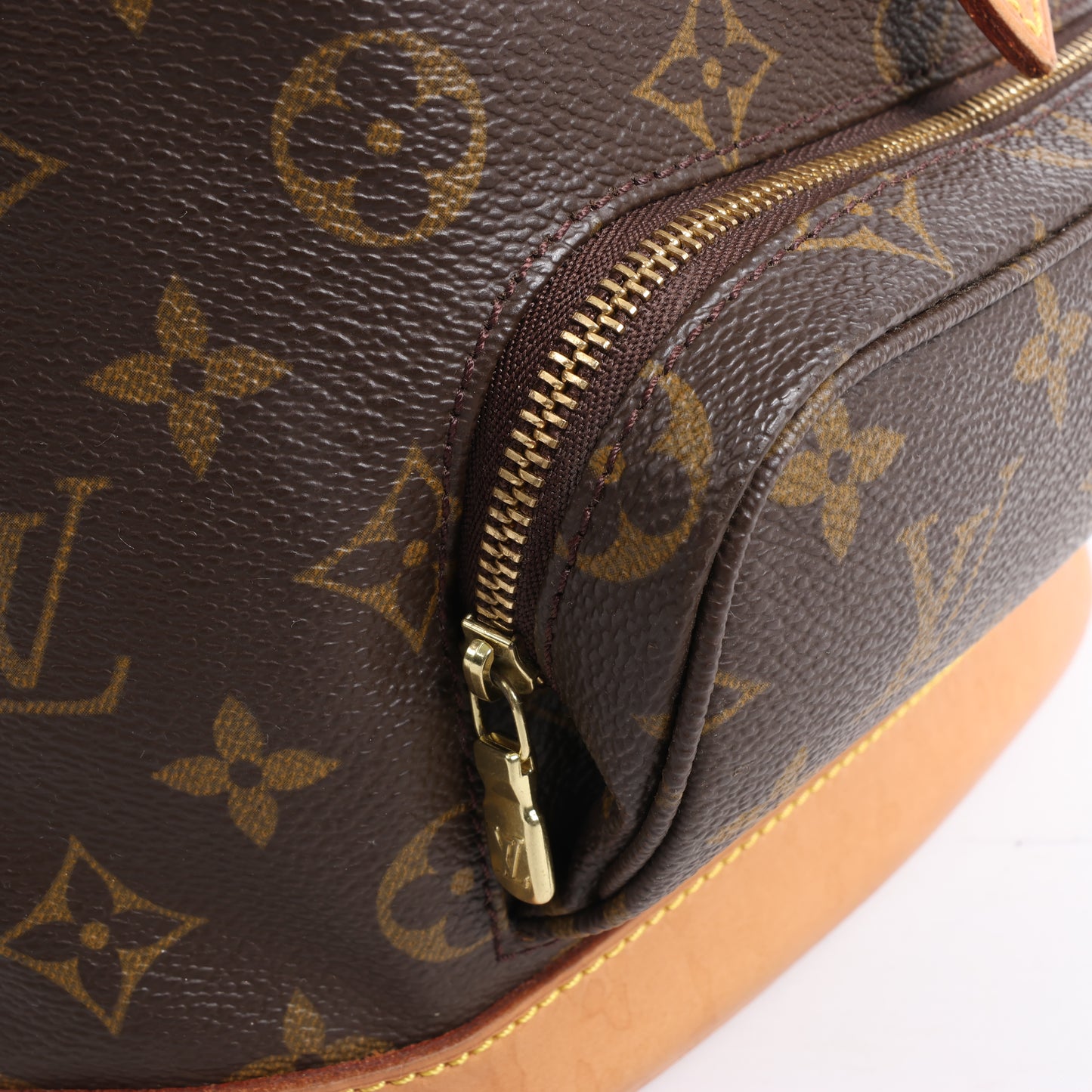 Louis Vuitton Monogramm Canvas Montsouris Vintage MM Rucksack M51136