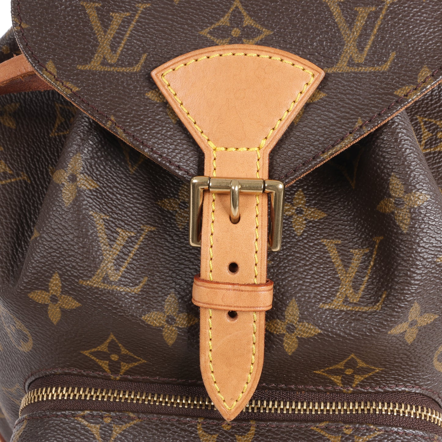 Louis Vuitton Monogramm Canvas Montsouris Vintage MM Rucksack M51136