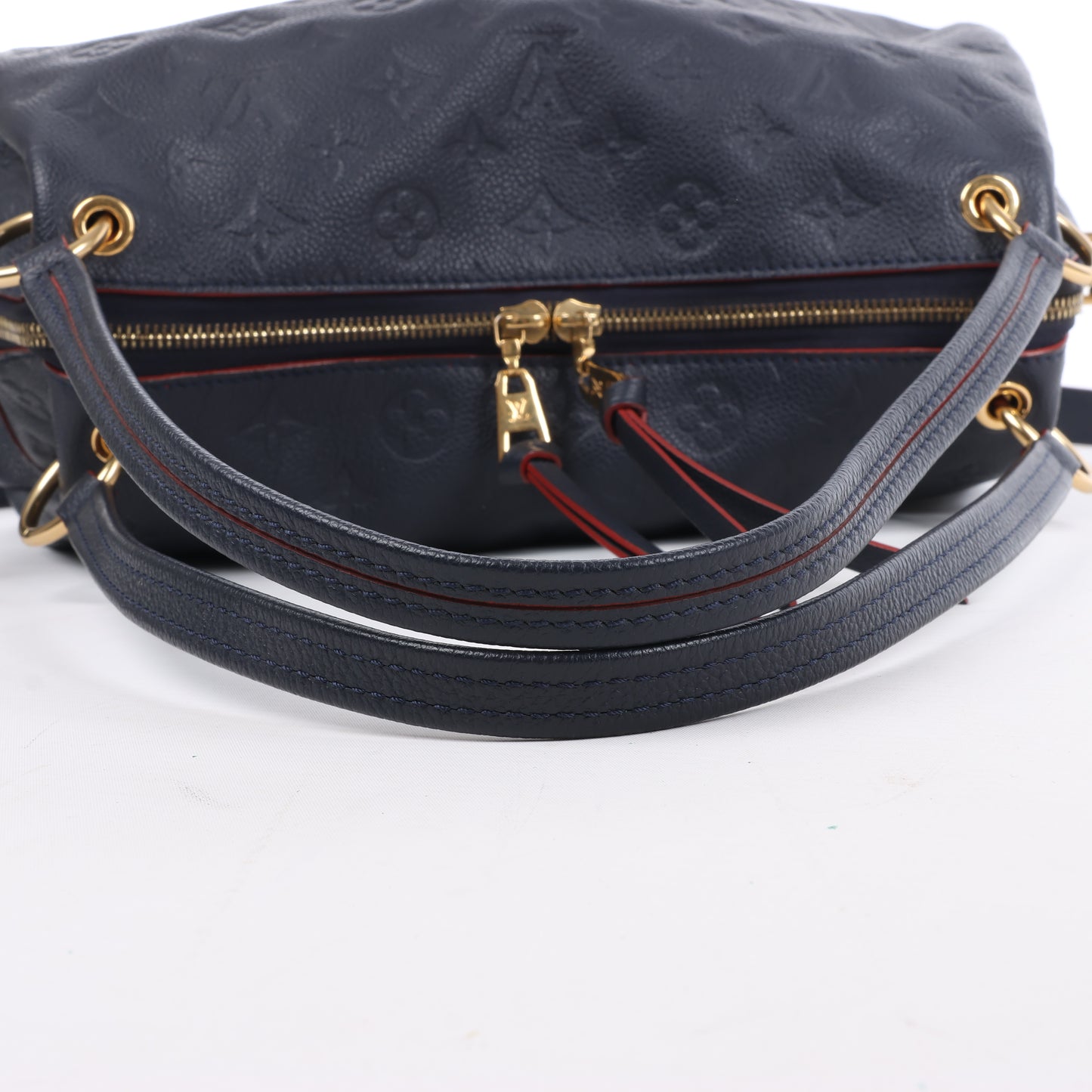 Louis Vuitton Monogram Empreinte Ponthieu Umhängetasche in Marineblau