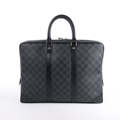 Louis Vuitton Damier Graphite Porte Documents Voyages Handbag