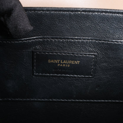 Sac à bandoulière en cuir Solferino de Saint Laurent Paris en beige