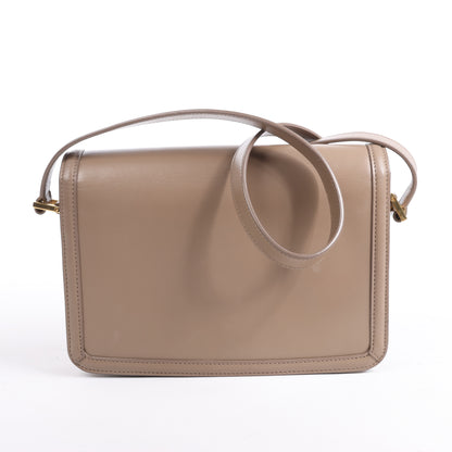 Sac à bandoulière en cuir Solferino de Saint Laurent Paris en beige