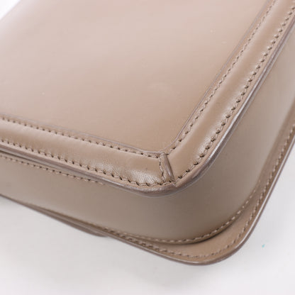 Sac à bandoulière en cuir Solferino de Saint Laurent Paris en beige