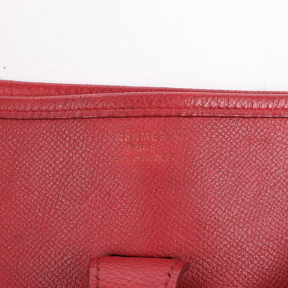 Hermès Evelyne 1 33 GM Cushbell Rotgold Metallbeschläge A: 1997