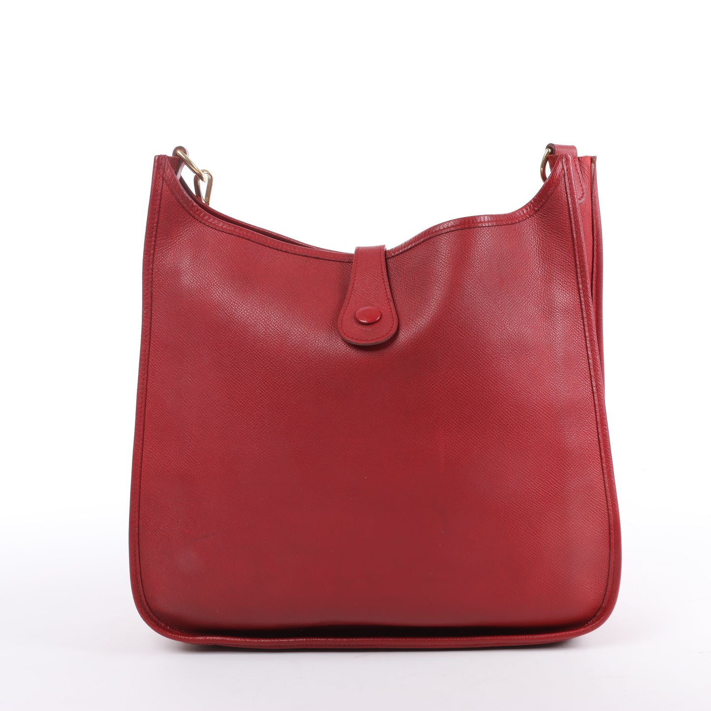 Hermès Evelyne 1 33 GM Cushbell Rotgold Metallbeschläge A: 1997